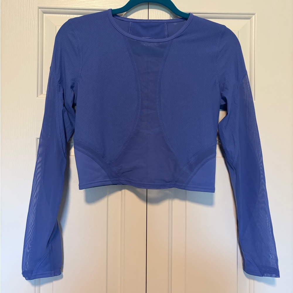 Lululemon Mesh Paneled long sleeve